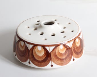 Jersey Pottery Vase Ceramic Flower Pick 4700
