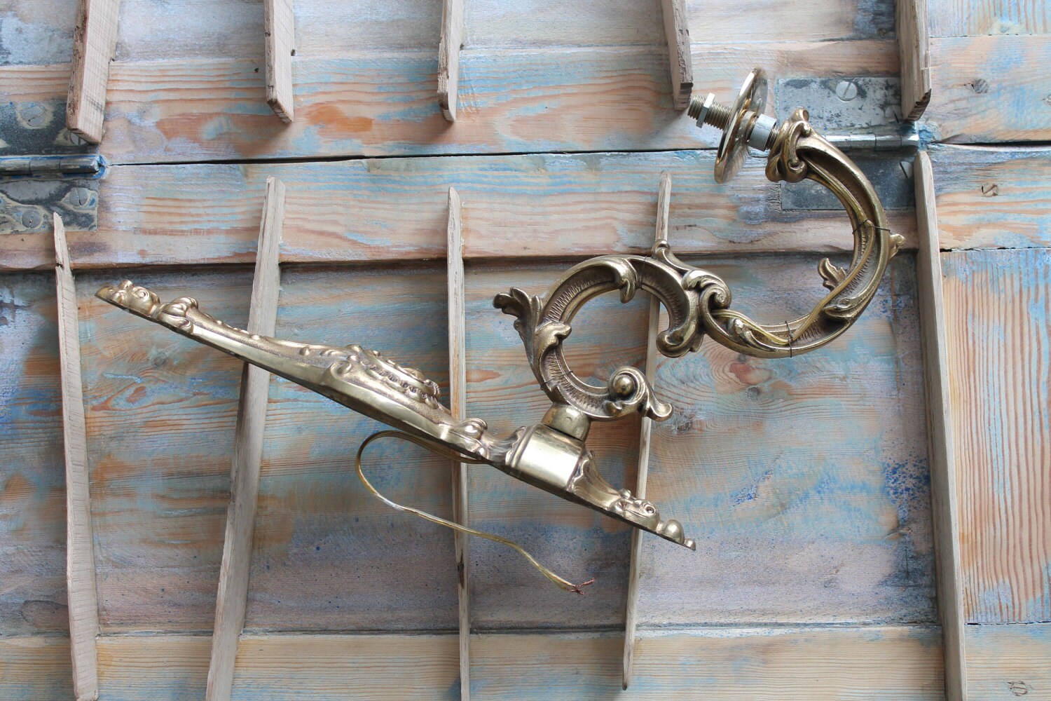 Luminaire, Applique Murale, Effet Bronze, à Adapter Selon Pays.