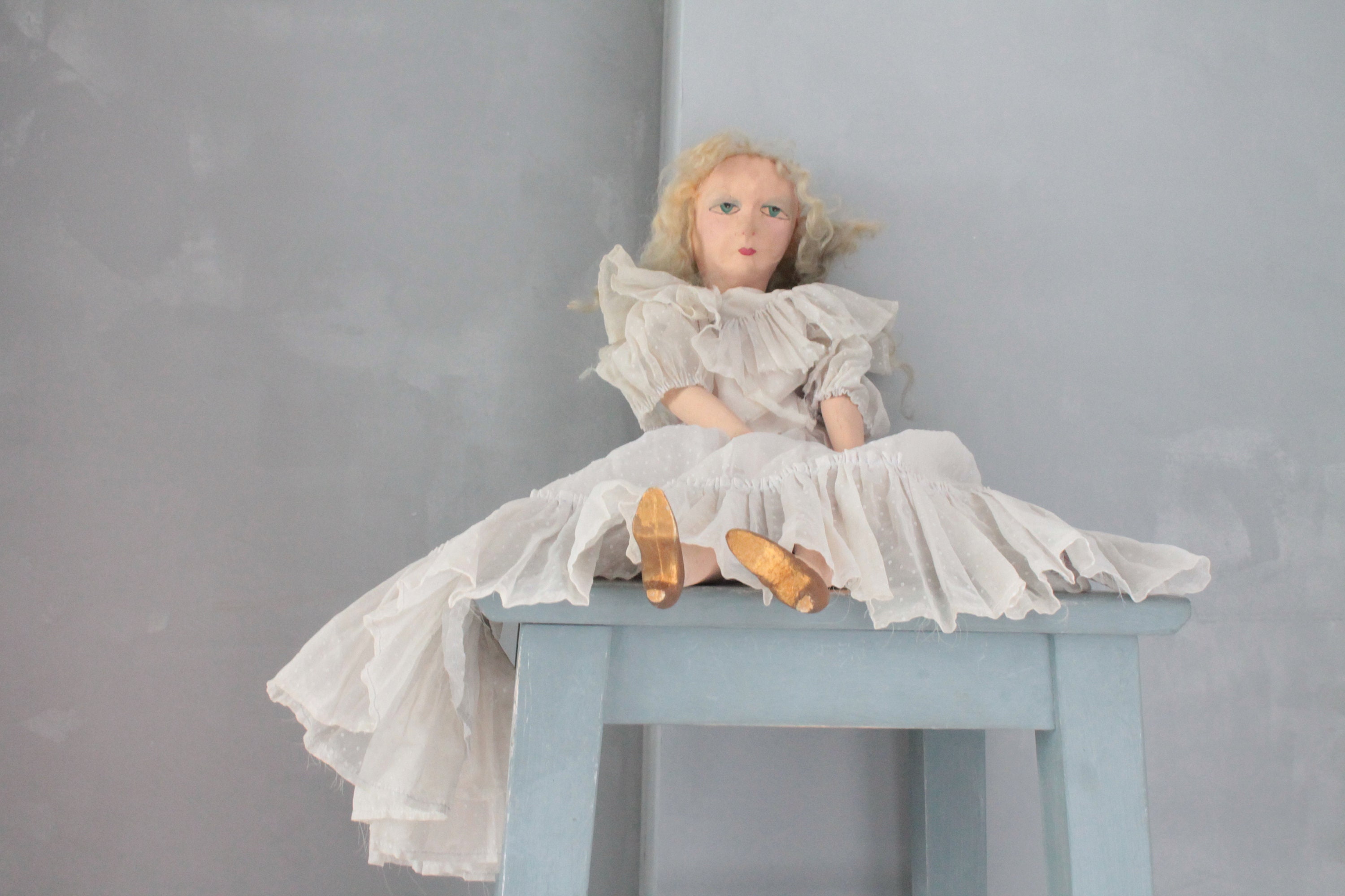 antique boudoir doll