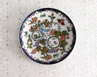 Hand-painted Chinese decorative plate By Kenneth for Adèle CURCY, 4068