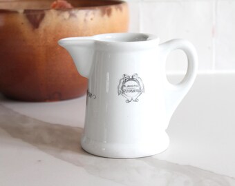 White ceramic hotel pitcher – Bauscher Weiden, ref. 4706