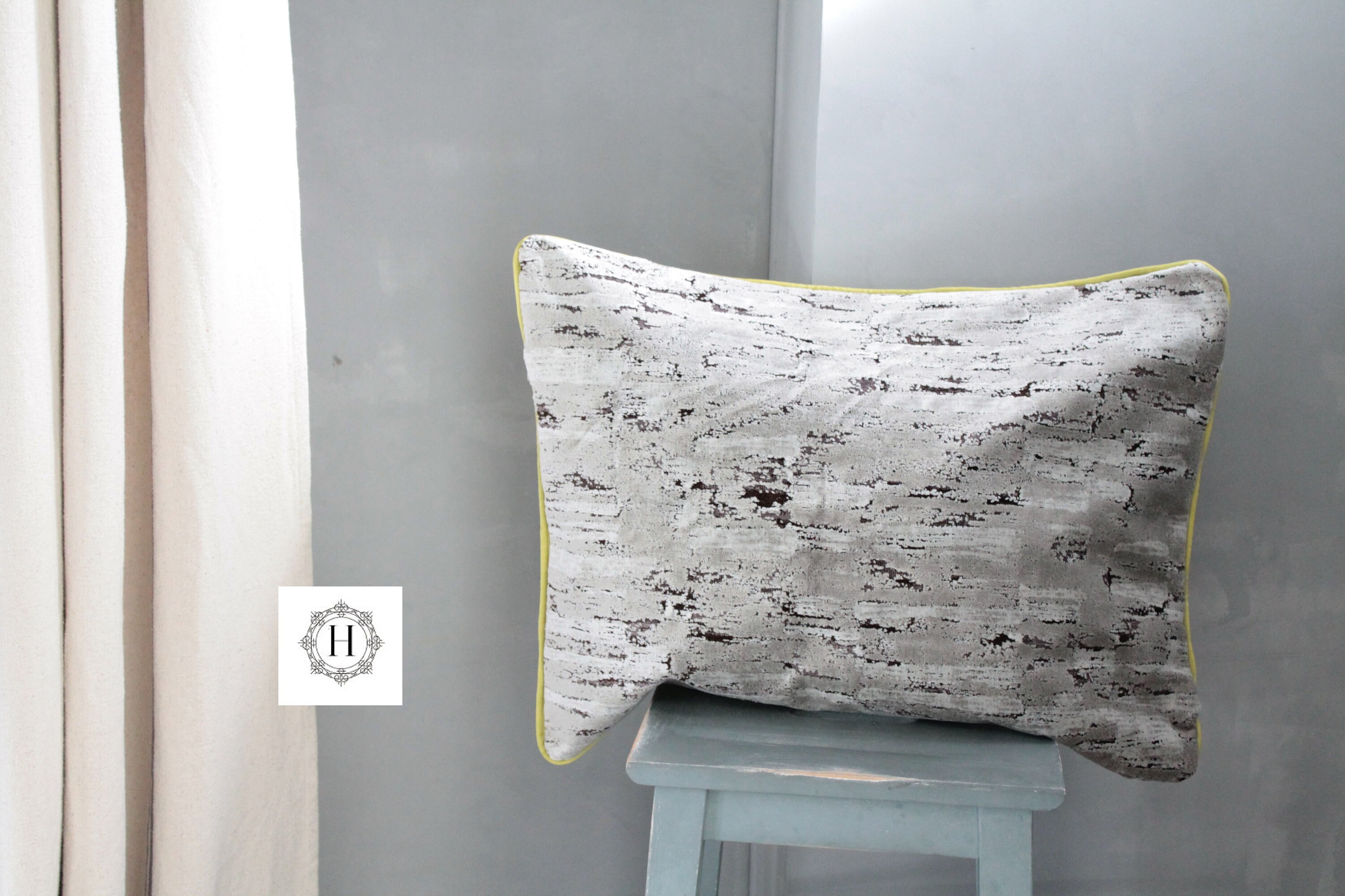 Grand Coussin En velours