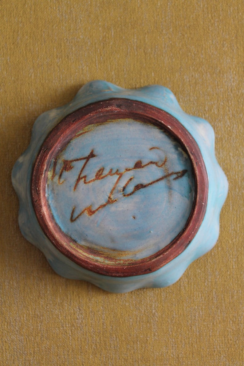 Ceramic from VALLAURIS France MC TREINEN 1960 vintage ceramic ceramic and pottery