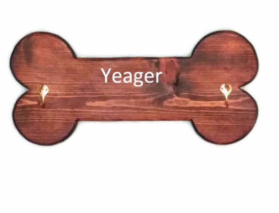 wooden dog leash holder etsy