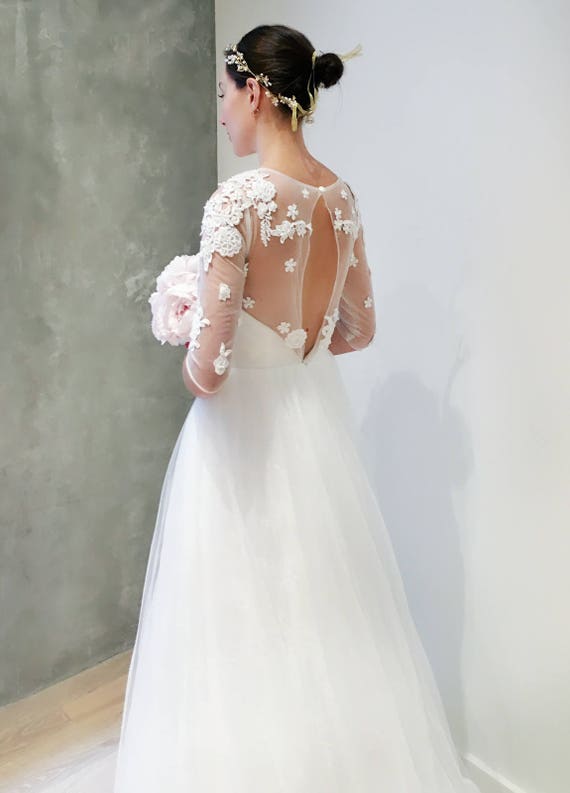 Gorgeous Sweet Heart Beaded Lace On Sale Long Wedding Dresses, WG638