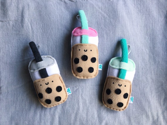 bubble tea plushie
