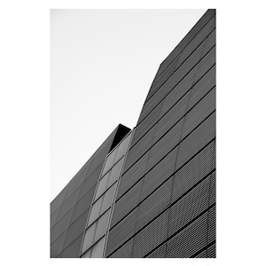 Die Kurve - Fine Art Photography, schwarz und weiß-Druck, Architektur, abstrakt, Wiederholung, 16 x 20, Sondergrößen
