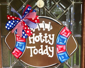 Ole Miss football door hanger Hotty Toddy football door hanger Ole Miss Rebels