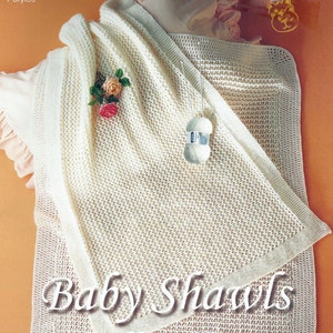 PDF Instant  Digital Download baby crochet & knitting blankets patterns 4 ply (2347)