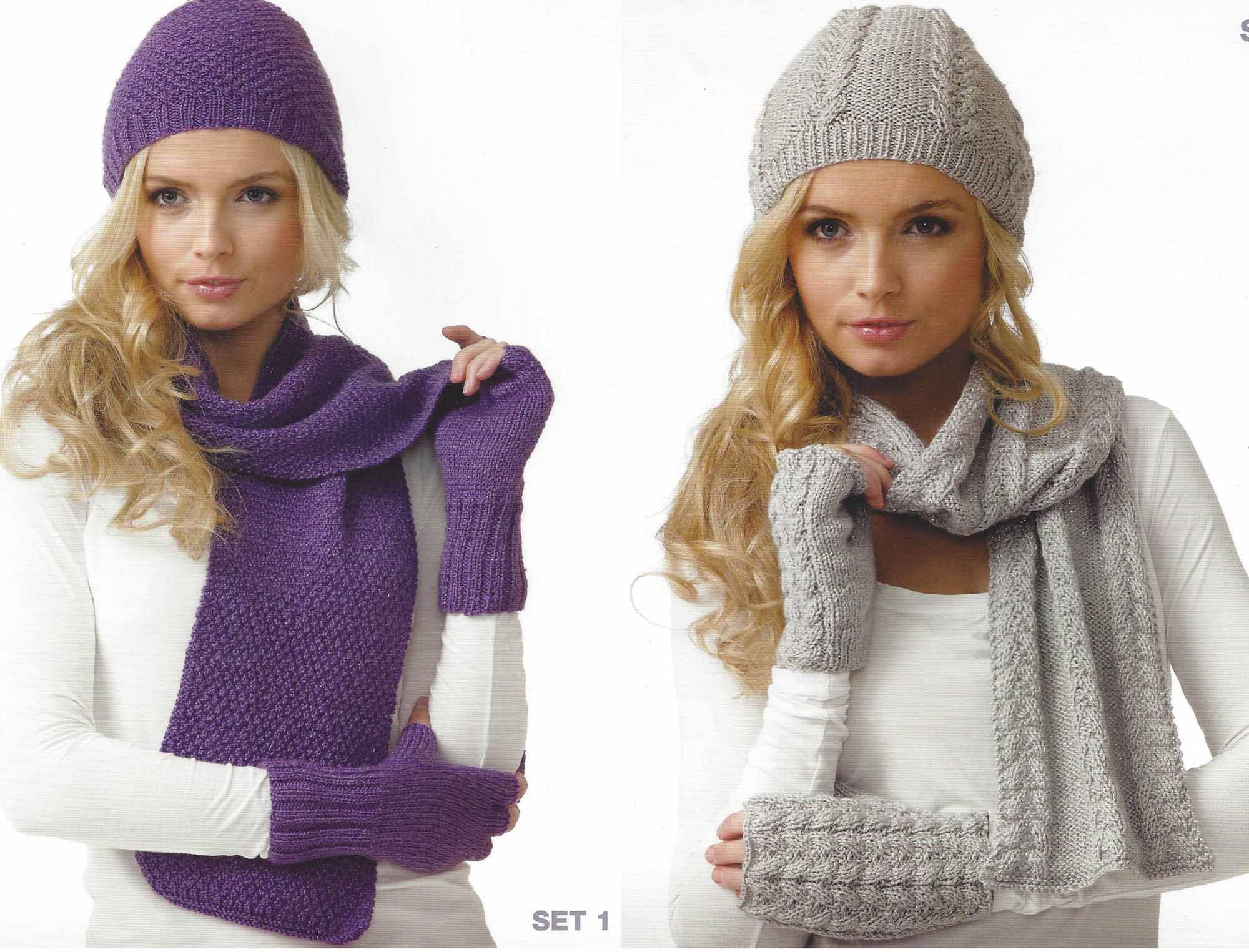 Hat and Scarf Set 