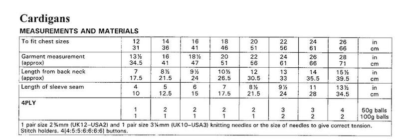 PDF Instant Digital Download premature baby doll 3 cardigans 4 ply knitting pattern 12/26 inch 474 image 2