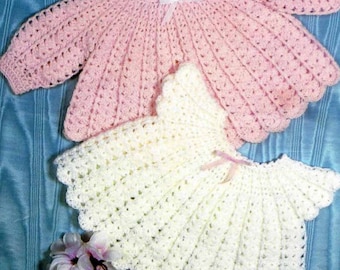 Instant PDF Digital Download baby crochet baby angel top pattern 4 ply ( 2779)