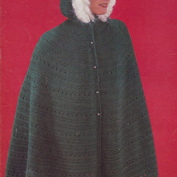 Crochet Cape Pattern - Etsy