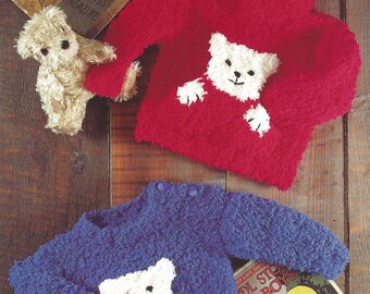 girls teddy bear jumper