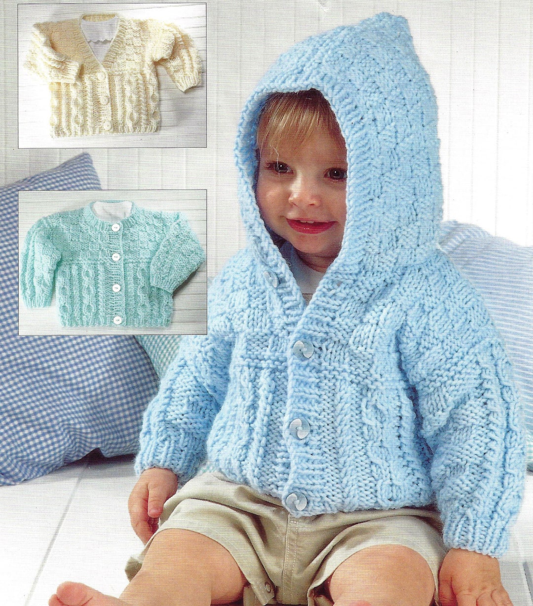 Instant PDF Download Baby Childs Jackets With or Without Hood - Etsy