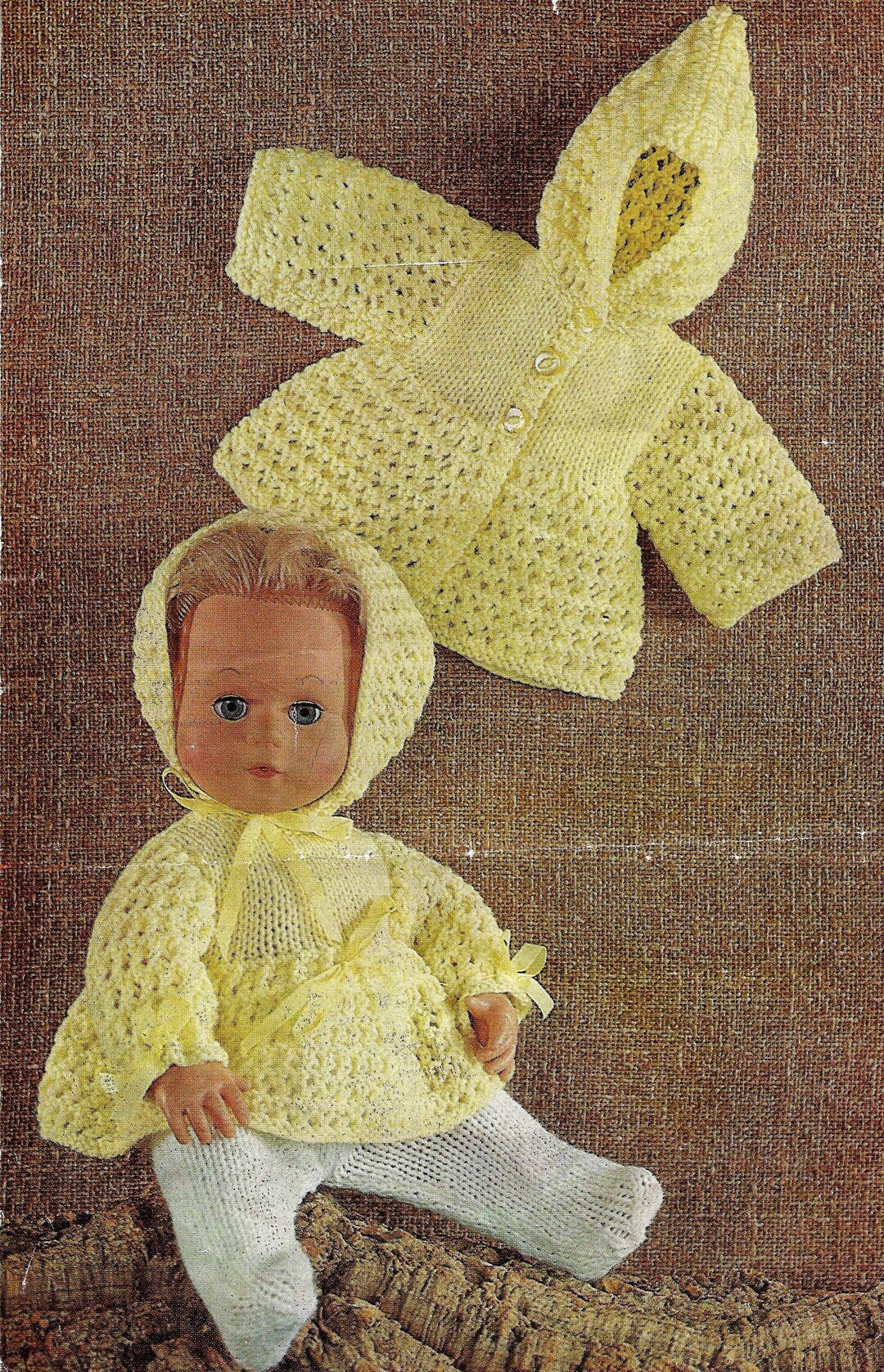Instant PDF Digital Download Dolls Clothes Tiny Tears Baby