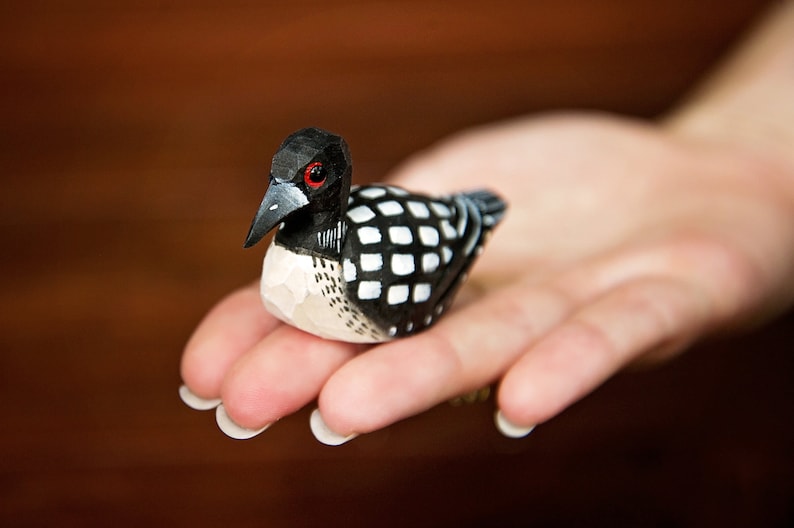 common loon figurine