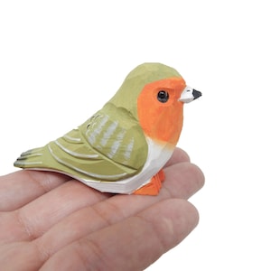 Mourning Dove Figurine Decoration Mourning Pigeon White Turtledove Bird Miniature Wooden Art Decoy Carved Small Animal