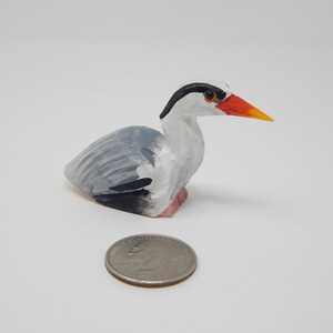 Stork Crane Heron Figurine