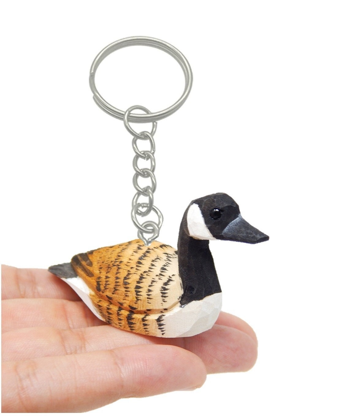 Canada goose real fur keychain deals