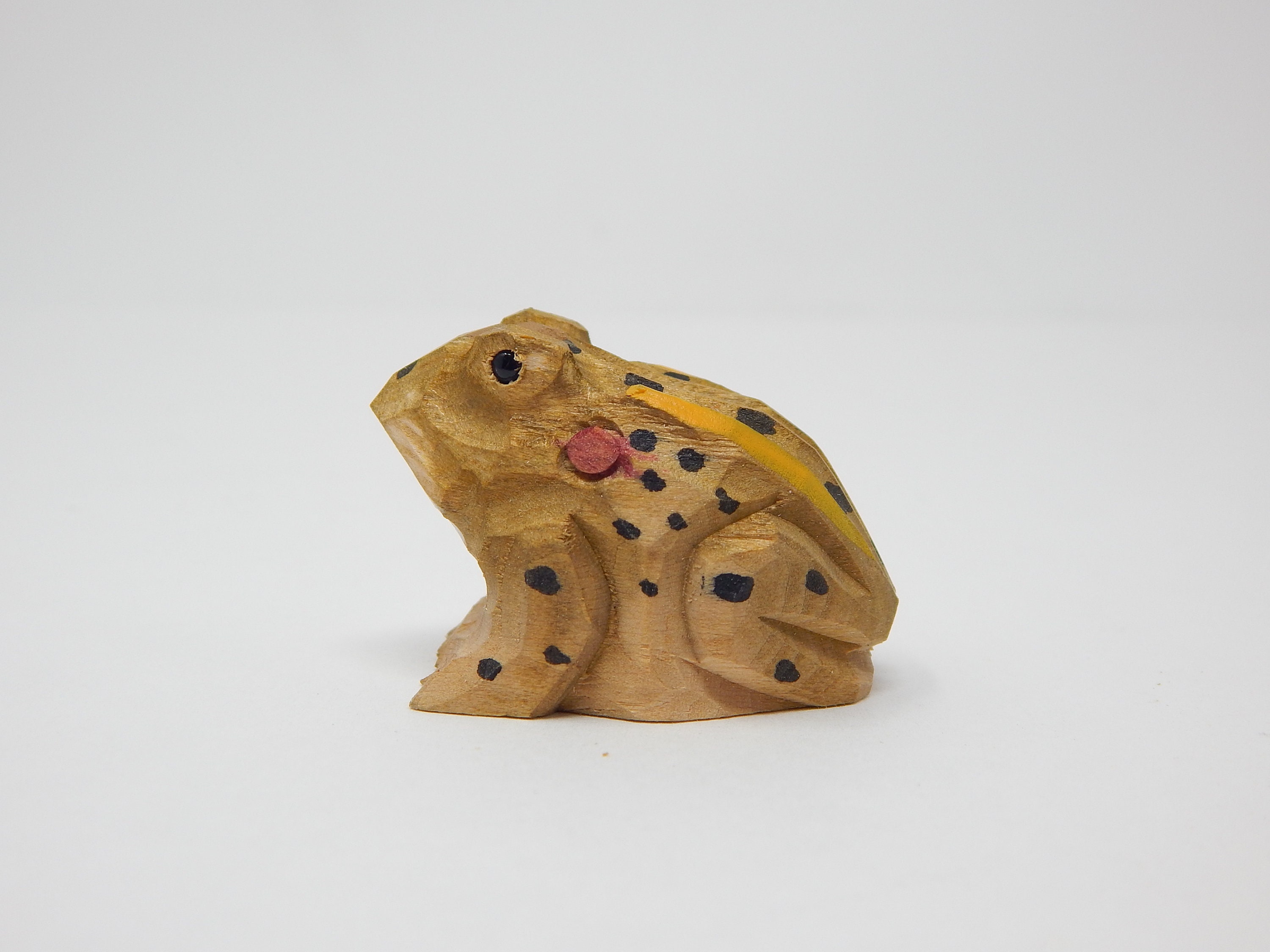 Toad Figurine Statue Decoration Small Animal Frog Art Etsy