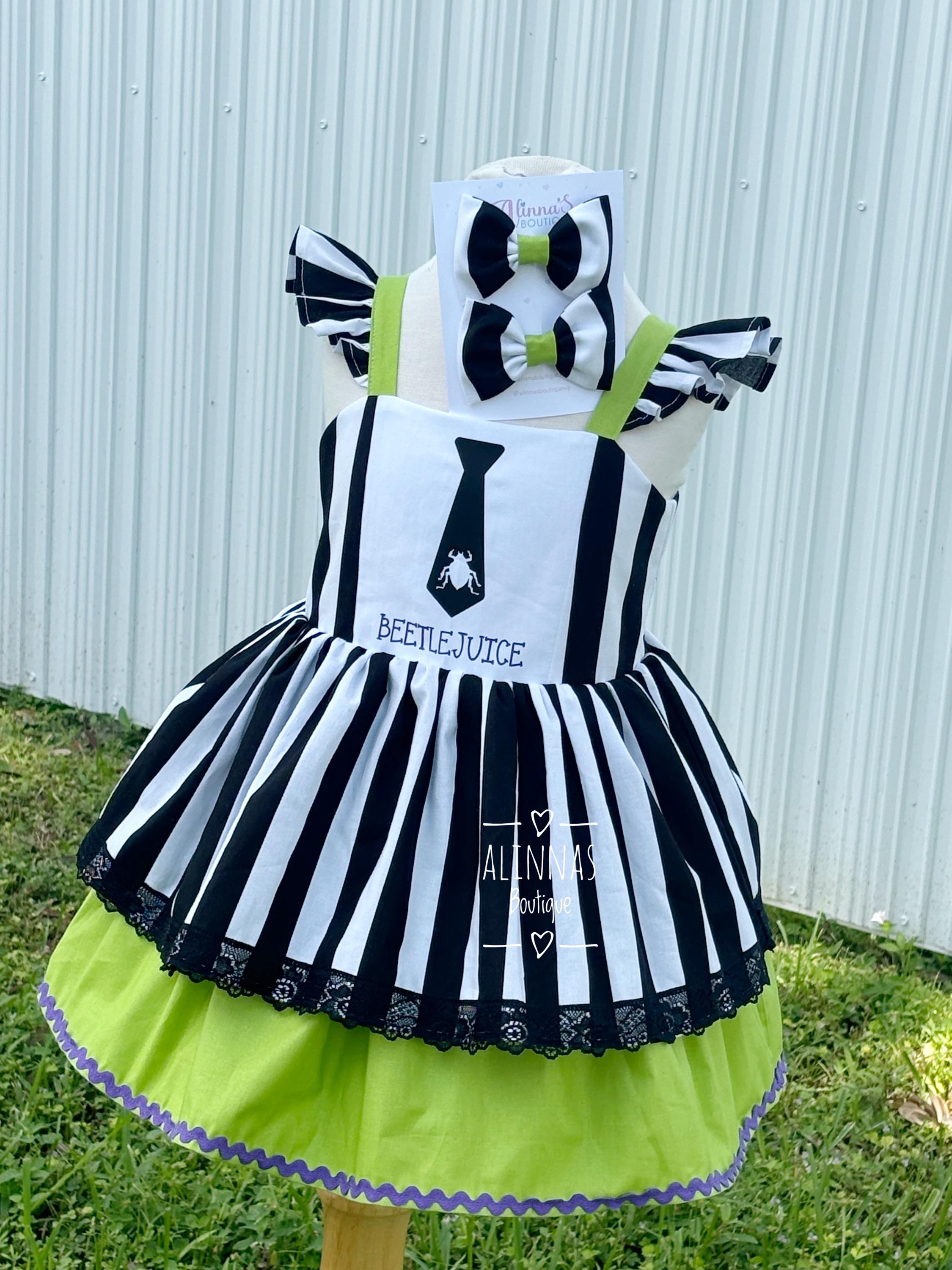 beetlejuice blue dress Beetlejuice Beetlejuice Astrid Adult Costume Small