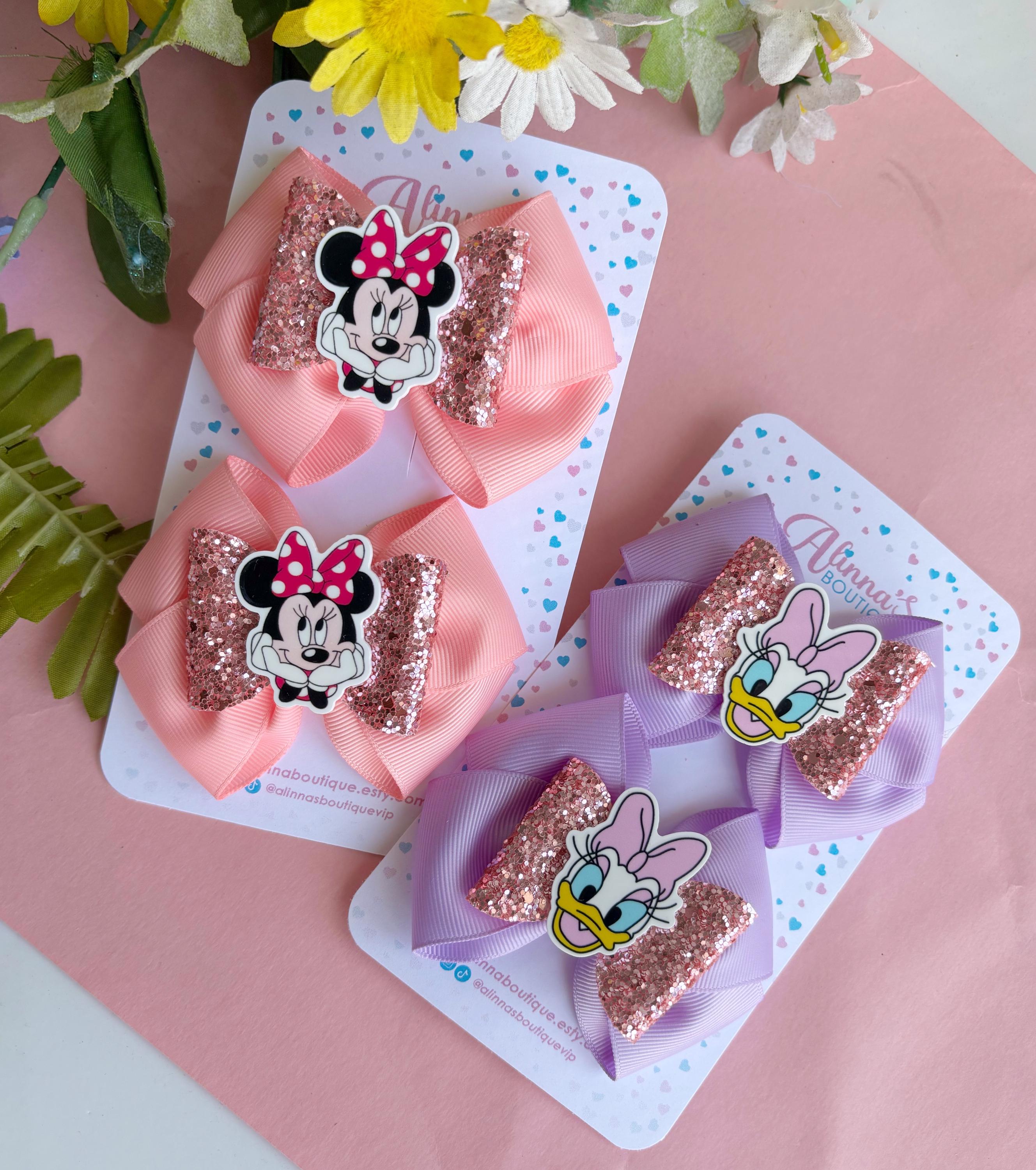 Mnne Mouse Pnk Pavé Bow Clp Charm, Charms For Bracelet, Grl Dangle - Foto 9