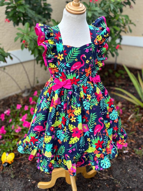 birthday summer dress Floral party short dress, , garden Flower print, Gift for her, Birthday, Summer, Stylish colorful, tropical, 3/4 long sleeves, fall, deep V 110 39.37 Fsqjgq Womens Summer Dresses Birthday