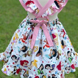 Princess Dress Girl, Princess Inspired Dress for Toddler, Cartoon Dress ...