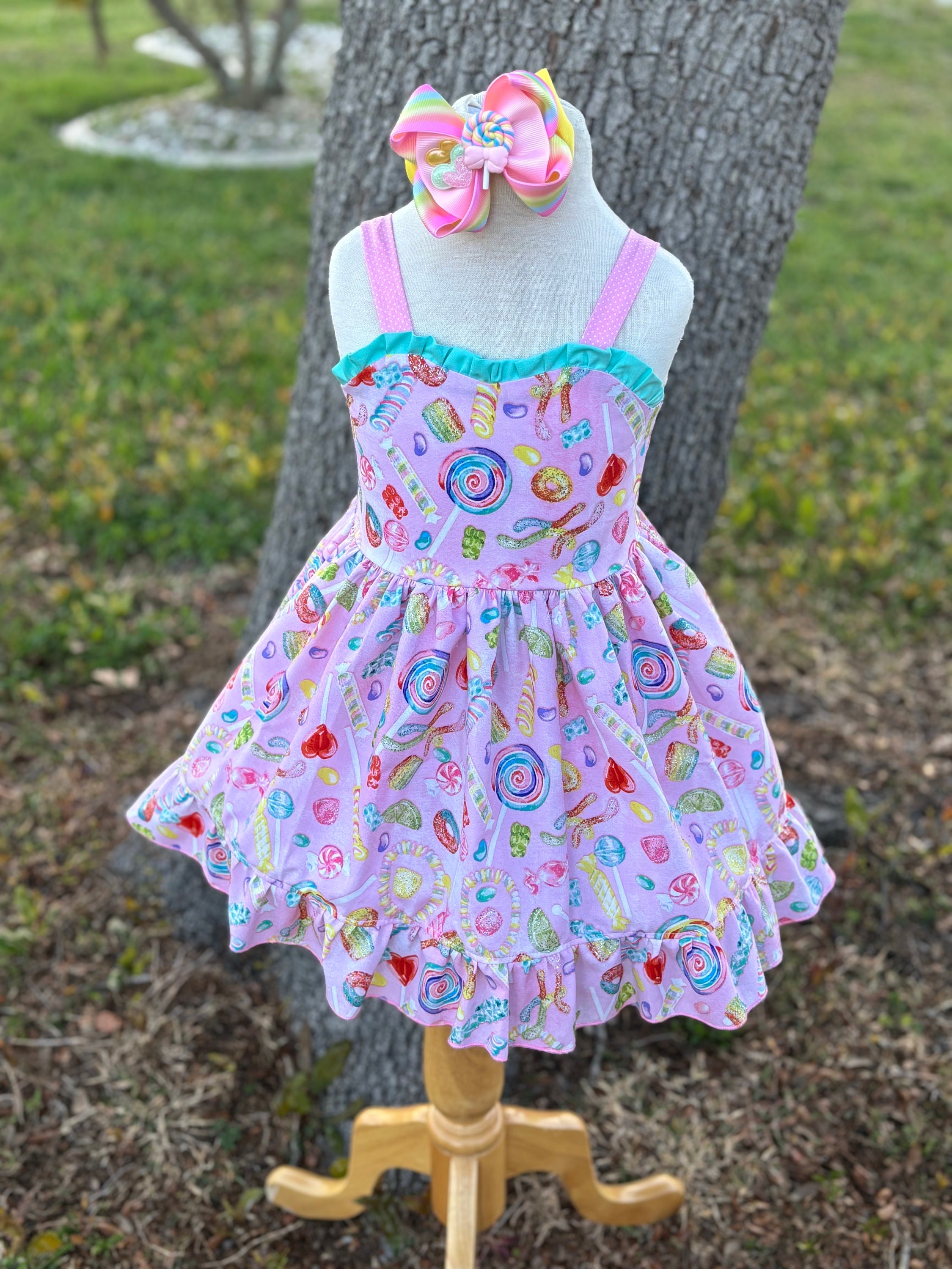 Candy dress for girl