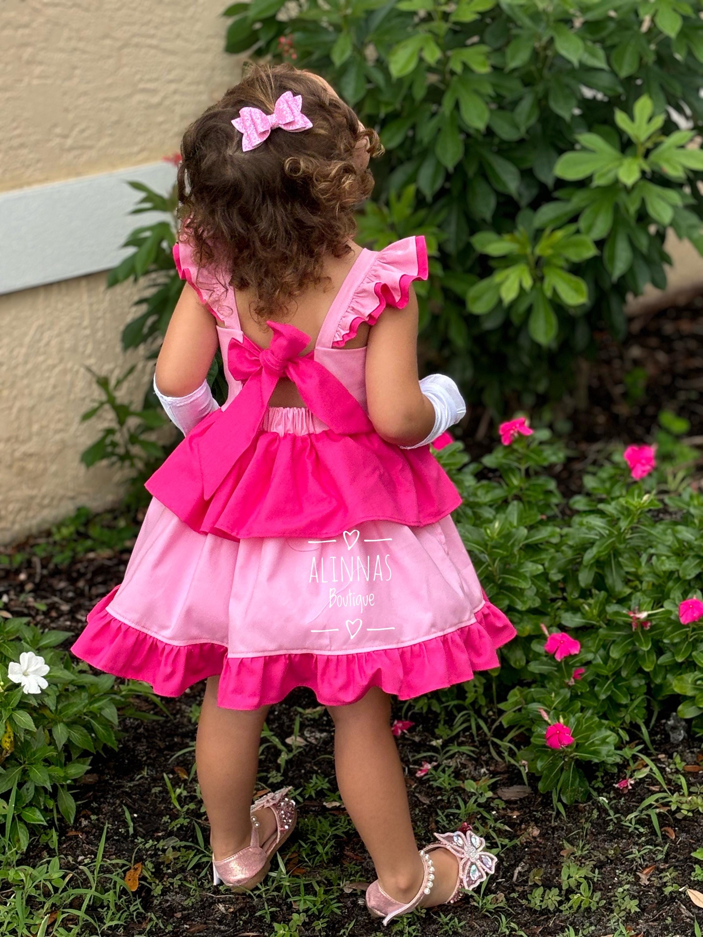 pink 1st birthday dress Girl's Birthday Girl Smocked Dress in Pink size 12M
