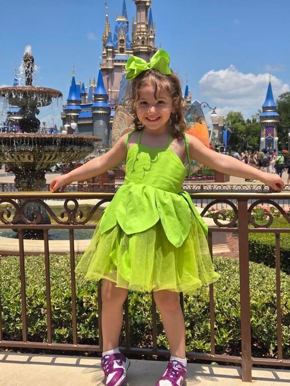 Tinker Bell Girl Dress , Halloween Costume for Girl , Girl Tinker Bell Dress,  Fairy Halloween Dress , Tinkerbell Costume - Etsy