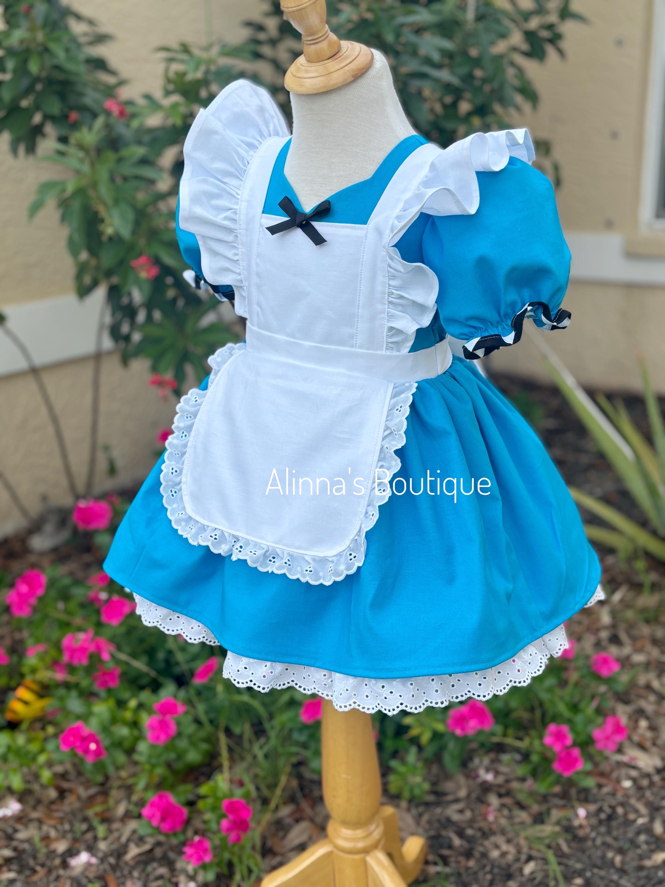 Alice in Wonderland Dress Girls - Etsy