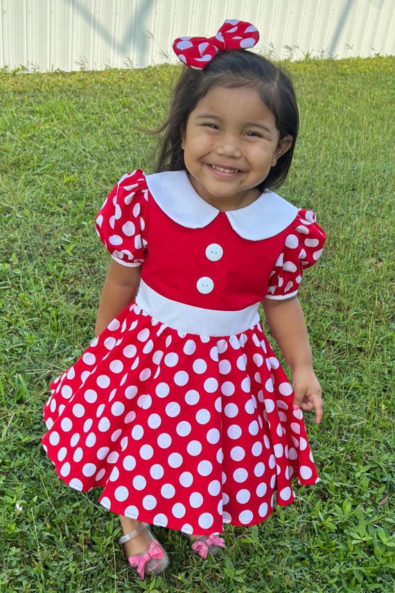 minnie 1st birthday dress Size 12 Months Mouse First Outfit One Year Tutu Cake Perfect for any Minnie Mouse fan 1st Birthday Mickey Mouse Dress