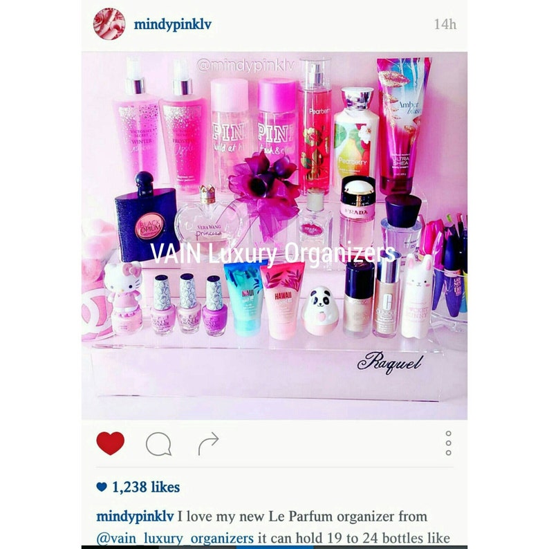 LE' PERFUME ORGANIZER. Size Large for 5 to 50 bottles of Etsy