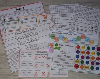 Year 3 Learning Pack