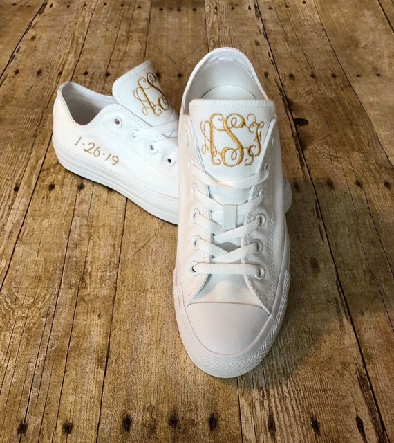 Monogram converse sneakers sale