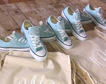 wedding converse bridesmaids