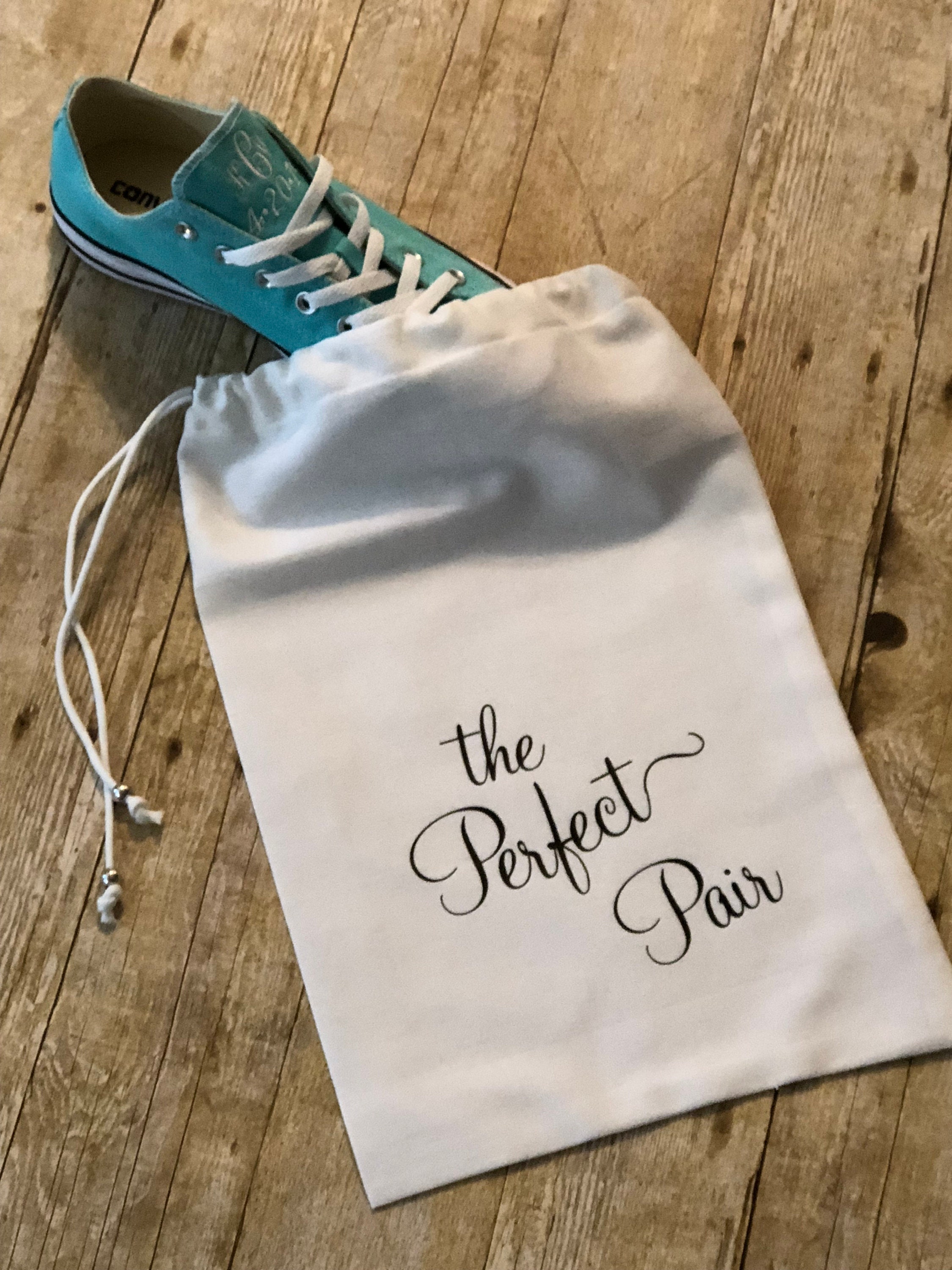 Custom Bridal Shoe Bags / Wedding Shoe Bag / Bridal Party Shoe Etsy