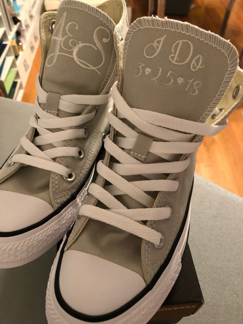 converse high top wedding shoes