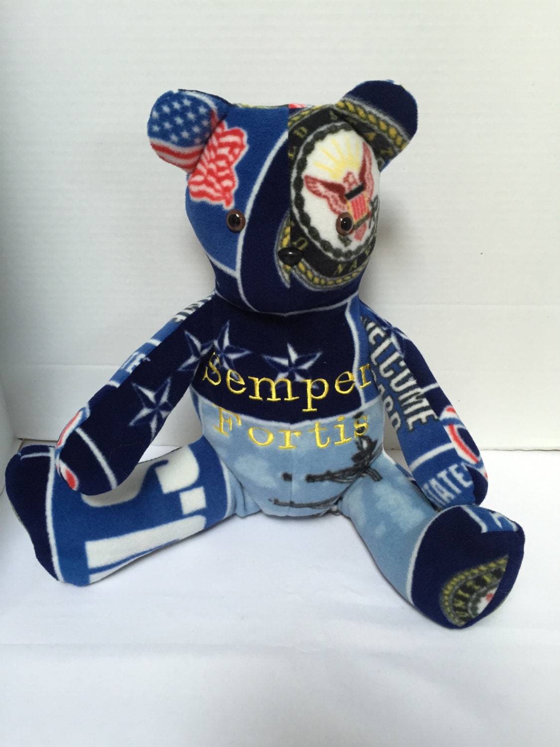 US Navy Handmade Teddy Bear Etsy