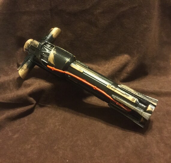 Kylo Ren Light Saber Hilt Kit Etsy Kylo Ren Light Saber Hilt Kit Etsy