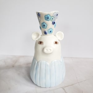 Schwein Kerzenhalter