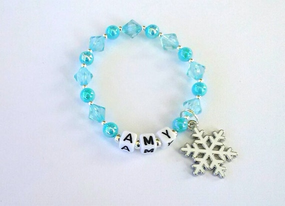 Frozen Inspired Personalised Name Bracelet