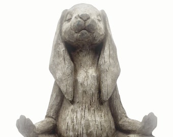 Solid Rock Stoneworks Yoga Rabbit- Buff