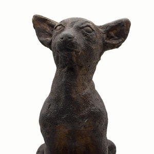 Solid Rock Stoneworks Sm Chihuahua- 12&quot; Tall- Tobacco Rd