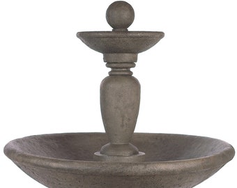 Solid Rock Stoneworks The Phillippe Fountain- 61" Tall- Espresso