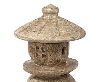 Solid Rock Stoneworks Sm Round Pagoda- Buff