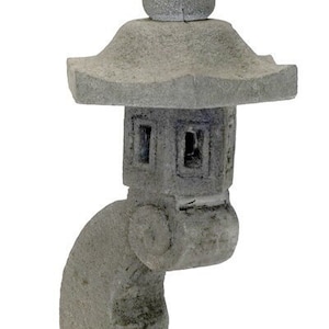 Solid Rock Stoneworks Curved Rock Lantern- 27in Tall- PreAged