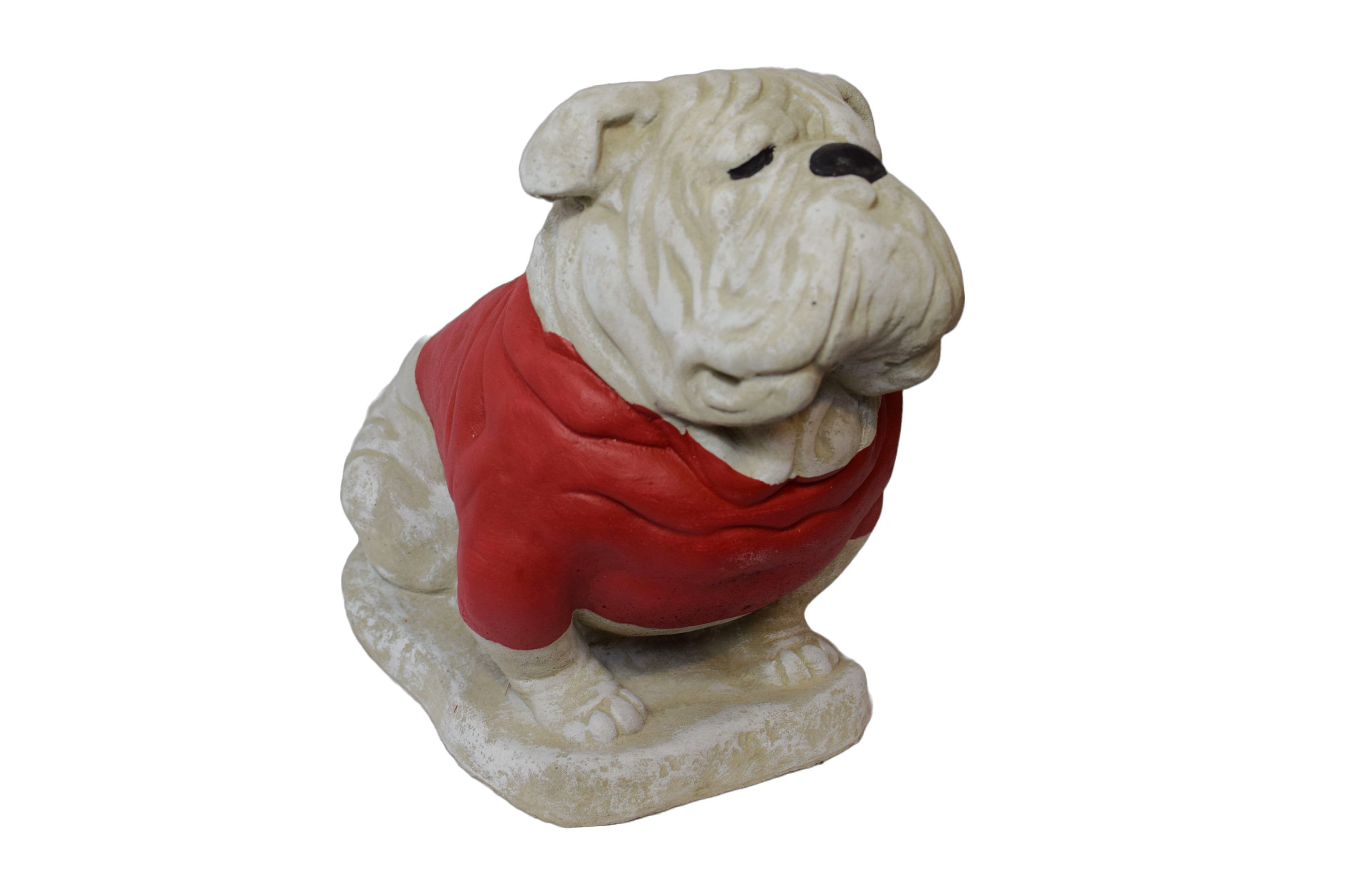 Solid Rock Stoneworks Medium Georgia Bulldog- 14in Tall- Lifelike